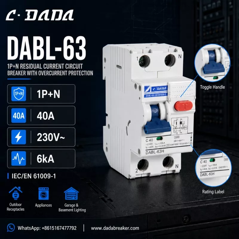 Una Guida Pratica per i Circuit Breakers Residual Current with Over current Protection